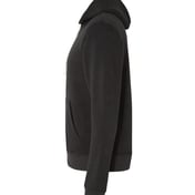 Side view of Triblend Full-Zip Hooded Sweatshirt