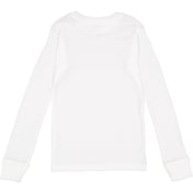 Back view of Youth Baby Rib Pajama Top