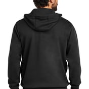 Back view of Rain Defender ® Paxton Heavyweight Hooded Zip-Front Sweatshirt