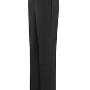 Side view of Women’s Premium Flat Front Pants