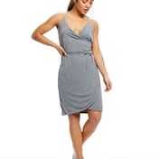 Front view of Ladies’ Modal Wrap Dress