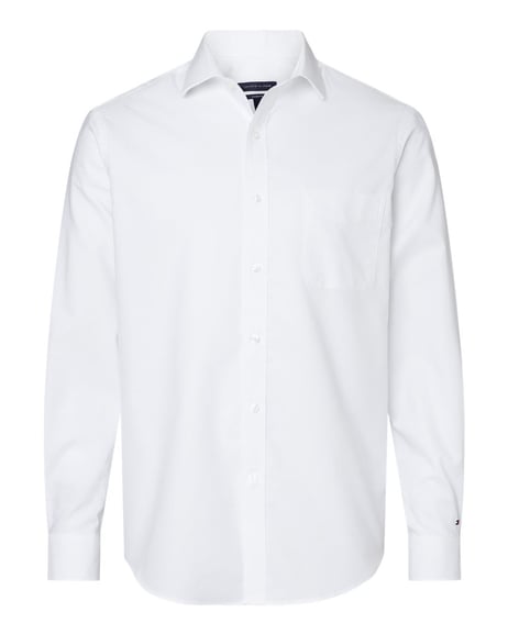 Front view of New England Cotton Oxford Shirt