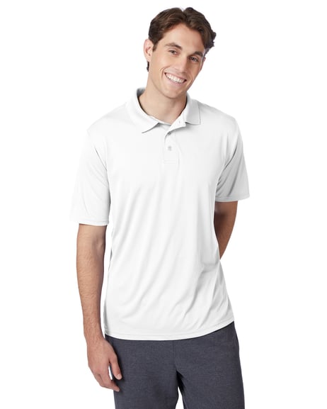 Frontview ofMen’s 4 Oz. Cool Dri® With Fresh IQ Polo