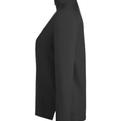 Side view of Women’s Fusion ChromaSoft™ Pique Quarter-Zip Pullover