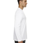 Side view of Men’s Agility Performance Long-Sleeve Piqué Rewneck