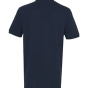 Back view of Classic Fit Ivy Piqué Polo