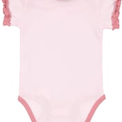 Back view of Infant Ruffle Bodysuit