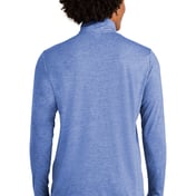 Back view of PosiCharge ® Tri-Blend Wicking 1/4-Zip Pullover