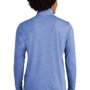 Back view of PosiCharge &reg; Tri-Blend Wicking 1/4-Zip Pullover