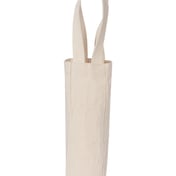 Back view of Single Bottle Wine Tote
