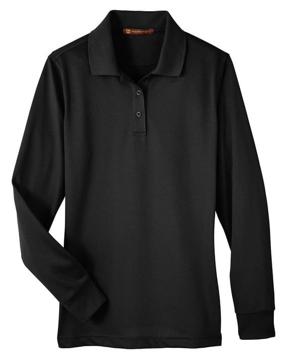Front view of Women’s Advantage Snag Protection Plus IL Long Sleeve Polo