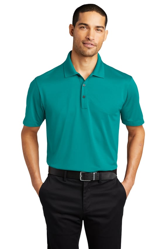 Front view of Eclipse Stretch Polo