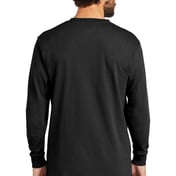 Back view of Workwear Pocket Long Sleeve T-Shirt