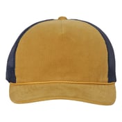 Front view of Troutdale Corduroy Trucker Cap