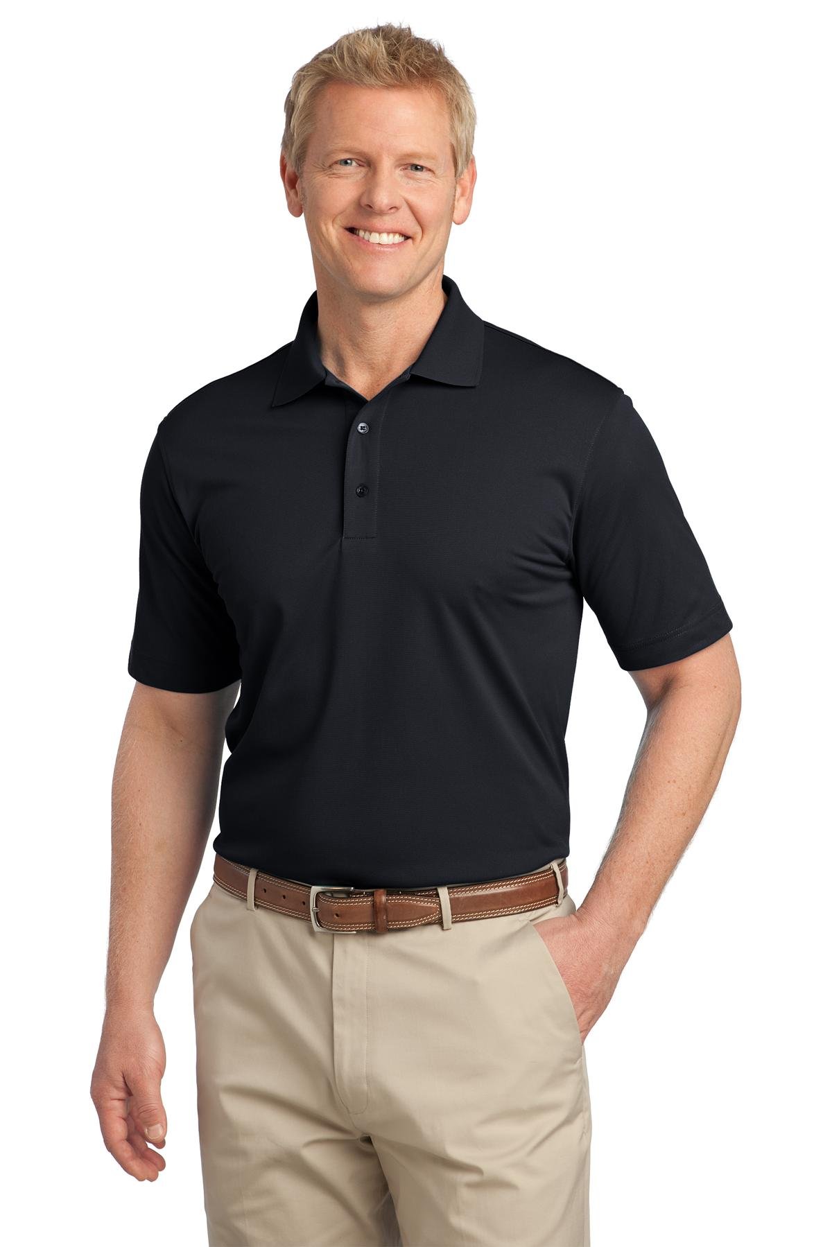 Front view of Tech Pique Polo