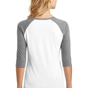 Back view of Women’s Perfect Tri® 3/4-Sleeve Raglan