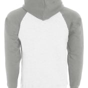 Back view of Athletic Fleece Banner Hooded Sweatshirt