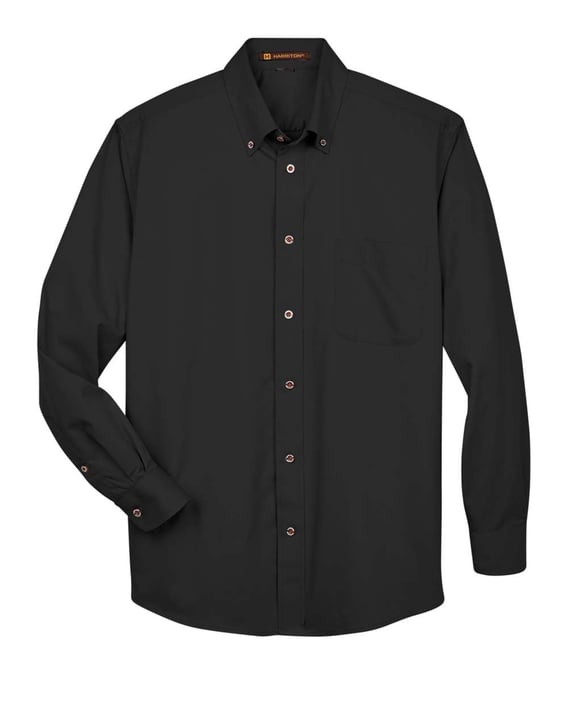 Front view of Easy Blend™ Long Sleeve Twill Shirt