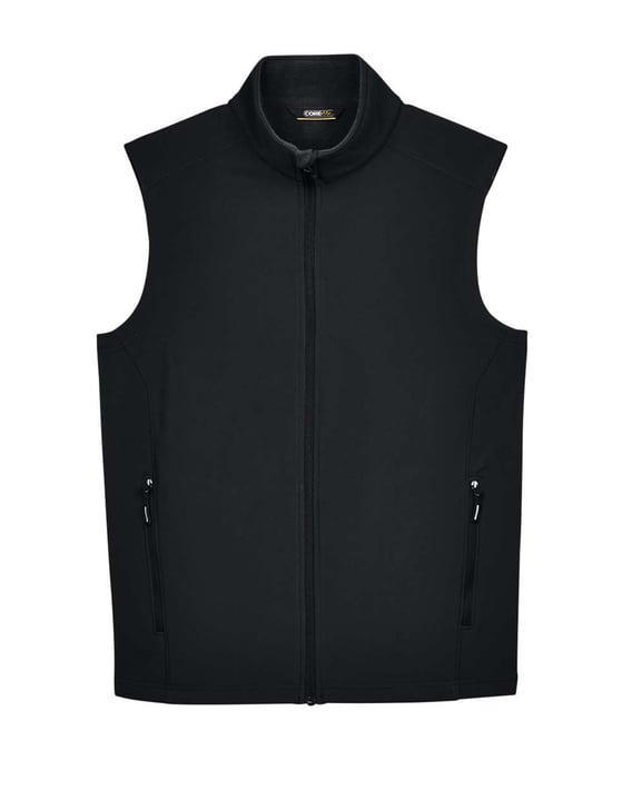 Front view of Cruise Two-Layer Fleece Bonded Soft Shell Vest