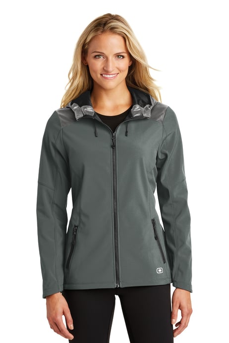 Front view of Ladies Liquid Jacket