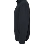 Side view of Heavyweight Fleece Quarter-Zip Sweatshirt