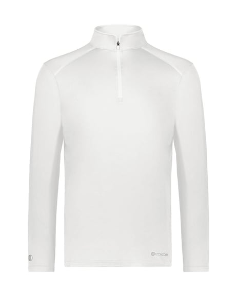 Front view of CoolCore® Quarter-Zip Pullover