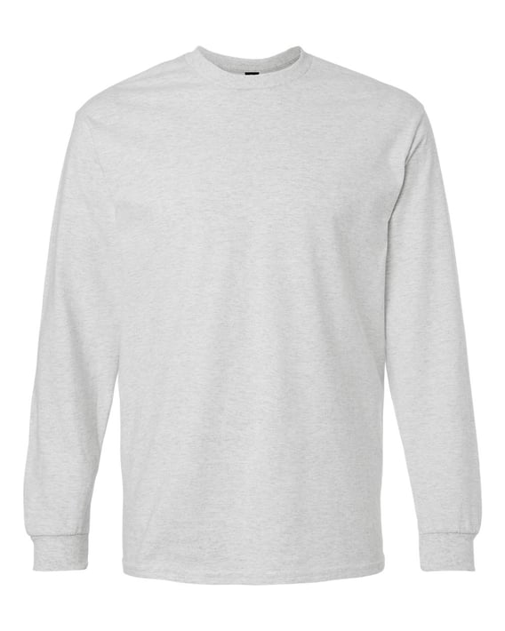 Front view of Ultra Cotton® Long Sleeve T-Shirt
