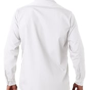 Back view of Men’s 4.25 Oz. Industrial Long-Sleeve Work Shirt