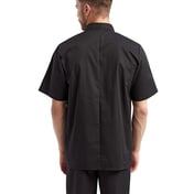 Back view of Short Sleeve Recycled Chef Coat