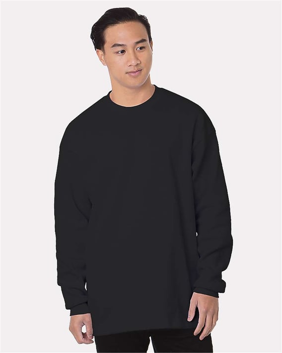 Front view of USA-Made Heavyweight Waffle Knit Thermal