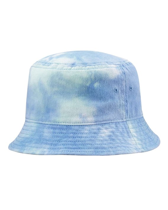 Front view of Tie-Dyed Bucket Cap