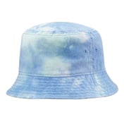 Front view of Tie-Dyed Bucket Cap