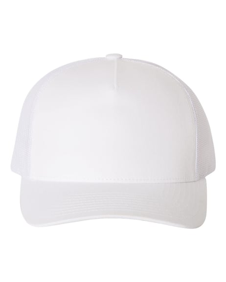 Front view of Five-Panel Retro Trucker Cap