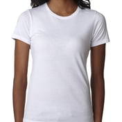 Front view of Ladies’ CVC T-Shirt