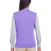 Back view of Women’s Newbury Mélange Fleece Vest