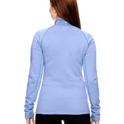 Back view of Ladies’ Stretch Fleece Half-Zip