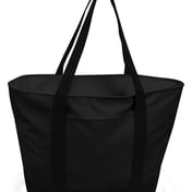 Front view of Bay View Giant Zippered Boat Tote