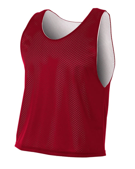 Frontview ofMen’s Cropped Lacrosse Reversible Practice Jersey