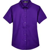 Front view of Women’s Optimum Short Sleeve Twill Shirt