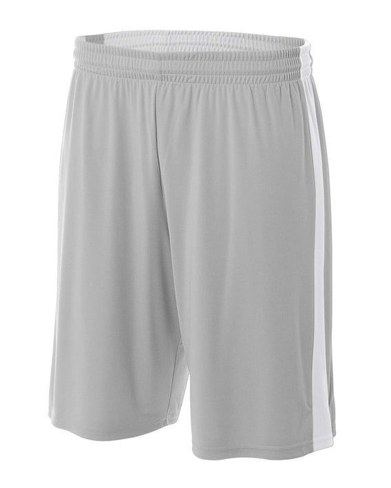 Front view of Youth Reversible Moisture Management Shorts