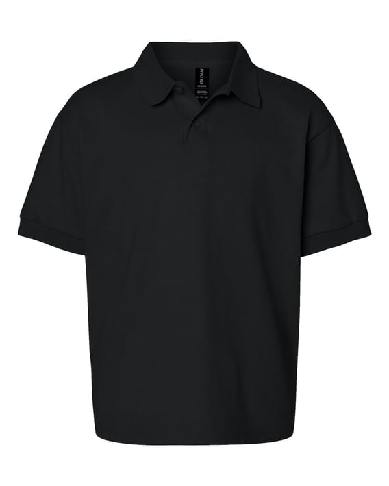 Front view of DryBlend® Youth Jersey Polo