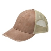 Front view of Ollie Distressed Cap