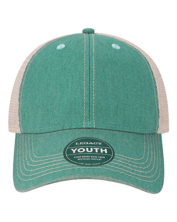 Front view of Youth Old Favorite Trucker Cap