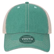 Front view of Youth Old Favorite Trucker Cap