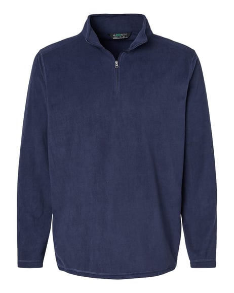 Front view of Eco Revive™ Micro-Lite Fleece Quarter-Zip Pullover