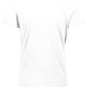 Back view of Ladies’ 3.8 Oz., Tri-Blend T-Shirt