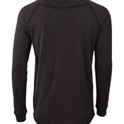 Back view of Henley Long Sleeve T-Shirt