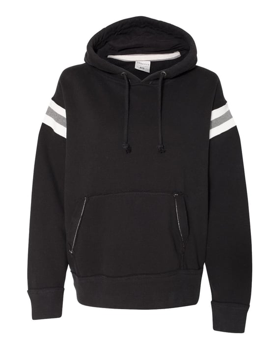 Front view of Vintage Athletic Hooded Sweatshirt