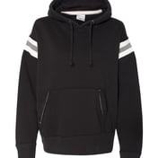 Front view of Vintage Athletic Hooded Sweatshirt