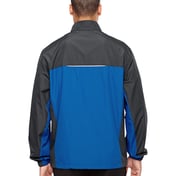 Back view of Men’s Stratus Colorblock Lightweight Jacket
